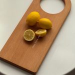 تخته گوشت دسته گرد