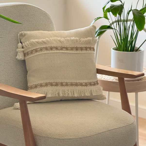کاور کوسن نخی ریش ریش طرح ۱
