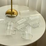 لیوان پیرکس Delli دسته مربعی