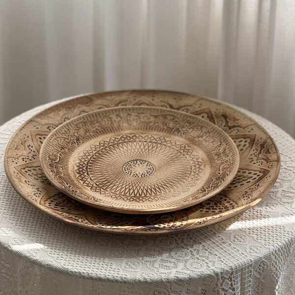سینی چوبی دکوراتیو